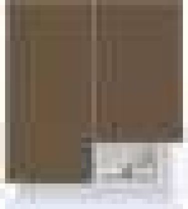 Римская штора «Кортин», блэкаут однотонный коричневый, система «Комфорт»