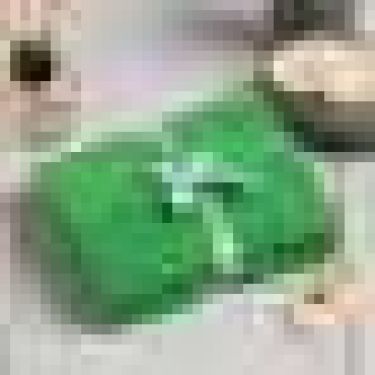 Набор махровых декоративных салфеток  зелёный, 2шт., 340 г/м2, 30х30 см