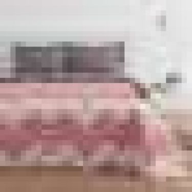 Покрывало Этель "Памир" евро макси 240*230 см, цв. розовый,160  г/м2,100% п/э