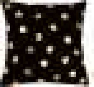 Подушка декоративная Этель «Горошек чёрный», 40х40 см, велюр, 100% п/э