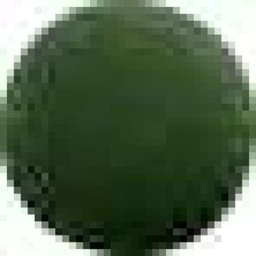 Подушка круглая «Кортин» канвас зелёный