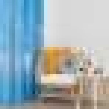 Портьера Этель «Ночной город» без держателя, цвет голубой, 170х260 см, блэкаут, 100% полиэстер